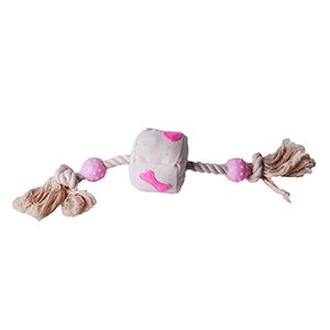 PELUCHE CUERDA + TPR LOVE CUBO